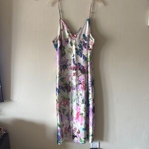 Express Multicolor Floral Dress